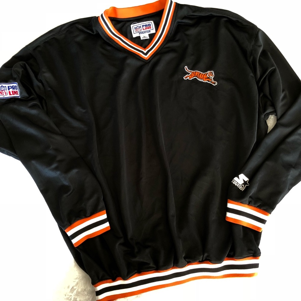 Vintage NFL Pro Line Starter Bengals Pullover